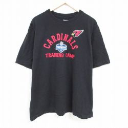 【50%OFF】リーボック 半袖Tシャツ NFL アリゾナカージナルズ ブラック XL | 古着
