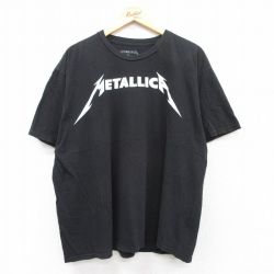 メタリカ 半袖Tシャツ ブラック XL | 古着