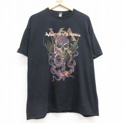 ヴィジョンズオブアトランティス 半袖Tシャツ ブラック XL | 古着