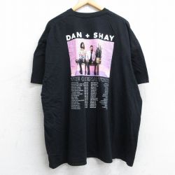 ダンシェイ 半袖Tシャツ ブラック XL | 古着