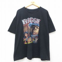 【50%OFF】ノトーリアスBIG 半袖Tシャツ ブラック XL | 古着