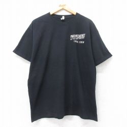 XL★古着 半袖 ロック バンド Tシャツ メンズ ポールマッカートニー コットン クルーネック 黒 ブラック 25jul14 中古