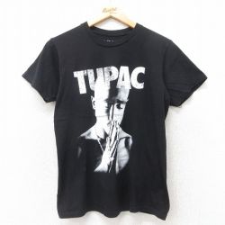 トゥパック 半袖Tシャツ ブラック M | 古着