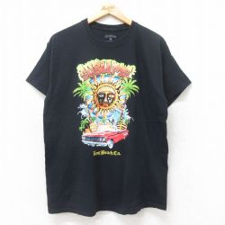 L★古着 半袖 ロック バンド Tシャツ メンズ サブライム コットン クルーネック 黒 ブラック 25jul14 中古