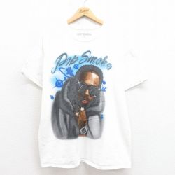 半袖Tシャツ ポップスモーク ホワイト XL | 古着