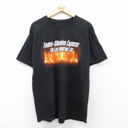半袖Tシャツ トランスシベリアンオーケストラプリント ブラック XL | 古着