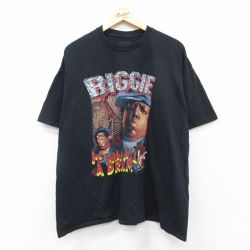 【50%OFF】ノトーリアスBIG 半袖Tシャツ ブラック XL | 古着