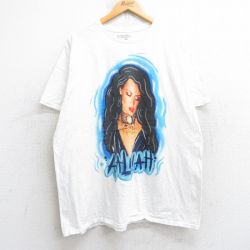 【50%OFF】半袖Tシャツ アリーヤ ホワイト XL | 古着