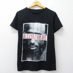 【20%OFF】90s 半袖Tシャツ 2PAC ブラック M | 古着