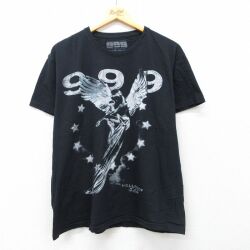 XL★古着 半袖 ヒップホップ ラップ Tシャツ メンズ ジュースワールド クルーネック 黒 26mar25