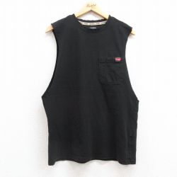 ラングラー ノースリーブTシャツ 胸ポケット ブラック M | 古着