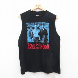 【50%OFF】リップルジャンクション ノースリーブTシャツ 映画ボーイズンザフッド ブラック M | 古着