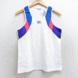 S★古着 ビンテージ タンクトップ メンズ 90年代 90s BR クルーネック USA製 デッドストック 白他 ホワイト 25aug01 中古