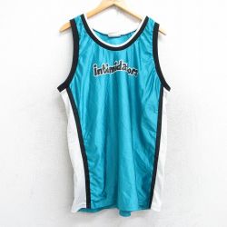 【50%OFF】90s タンクトップ intimidators PAYTON 12 ライトブルー XL | 古着