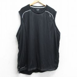 【50%OFF】AND1 ノースリーブTシャツ メッシュ地 ブラック XL | 古着