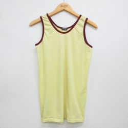 80s タンクトップ イエロー S | 古着
