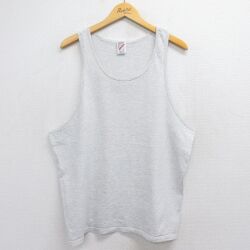 90s タンクトップ 霜降り グレー XL | 古着