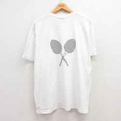 フルーツオブザルーム 00s 半袖Tシャツ テニス ホワイト XL | 古着