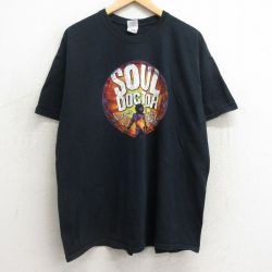 00s 半袖Tシャツ SOUL DOCTOR ブラック XL | 古着