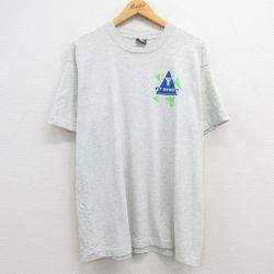 スクリーンスターズ 90s 半袖Tシャツ FIT BENEFIT グレー XL | 古着