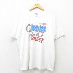 フルーツオブザルーム 00s 半袖Tシャツ 手錠 ホワイト XL | 古着
