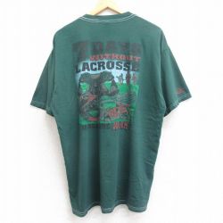 00s 半袖Tシャツ ラクロス グリーン XL | 古着