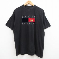 00s 半袖Tシャツ シンシティー ブラック XL | 古着