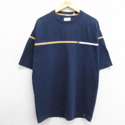 00s 半袖Tシャツ ネイビー XL | 古着