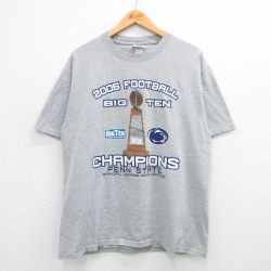 リー 00s 半袖Tシャツ フットボール グレー XL | 古着