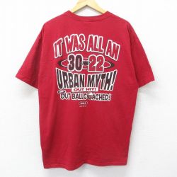 00s 半袖Tシャツ フロリダアメフト バーガンディ XL | 古着