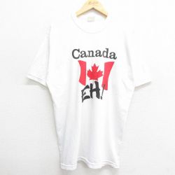 【50%OFF】00s 半袖Tシャツ カナダ ホワイト XL | 古着