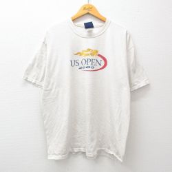 00s 半袖Tシャツ テニス ホワイト XL | 古着