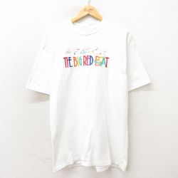 90s 半袖Tシャツ BOAT イカリ刺繍 ホワイト L | 古着
