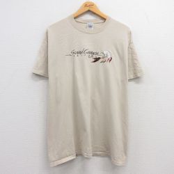 00s 半袖Tシャツ グランドキャニオン ベージュ XL | 古着