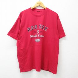 00s 半袖Tシャツ ボストンレッドソックス レッド XL | 古着