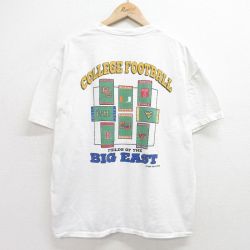 90s 半袖Tシャツ アメフト ホワイト XL | 古着