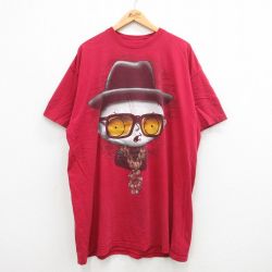 00s 半袖Tシャツ ファミリーガイ バーガンディ XL | 古着