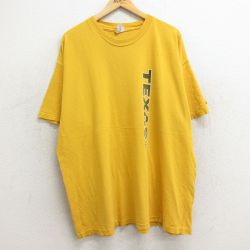 【50%OFF】チャンピオン 00s 半袖Tシャツ テキサス イエロー XL | 古着
