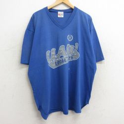 90s 半袖Tシャツ UAW ブルー XL | 古着