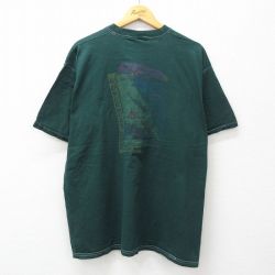 フルーツオブザルーム 90s 半袖Tシャツ 地図 グリーン XL | 古着