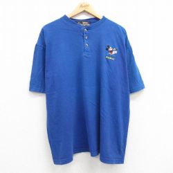 90s 半袖Tシャツ ディズニー ブルー XL | 古着