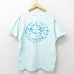 90s 半袖Tシャツ フロリダ ライトブルー XL | 古着