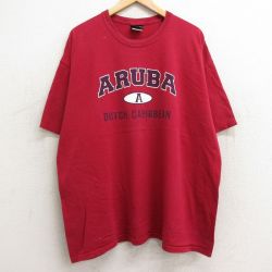 00s 半袖Tシャツ レッド XL | 古着