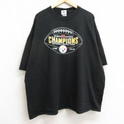 00s 半袖Tシャツ ピッツバーグスティーラーズ ブラック XL | 古着