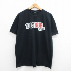 00s 半袖Tシャツ BOB ROCKS ブラック XL | 古着