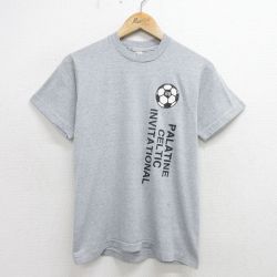 スクリーンスターズ 80s 半袖Tシャツ サッカー グレー S | 古着