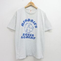 フルーツオブザルーム 00s 半袖Tシャツ サッカー グレー XL | 古着