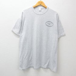 ラッセル 00s 半袖Tシャツ ジャージーシティ Schools グレー XL | 古着