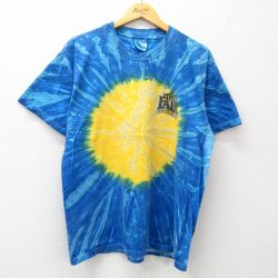 00s 半袖Tシャツ THE FAIR ブルータイダイ XL | 古着