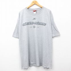 リーボック 00s 半袖Tシャツ NFLオークランドレイダース グレー XL | 古着